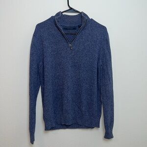 Like New Perry Ellis Mens Sweatshirt Quarter Zip